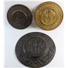Image 5 : (3) Wall Hanging Brass Decorations 14 1/2''