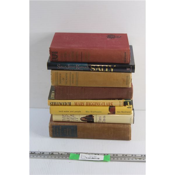 (8) Books - Mary Higgins Clark, Sally Jessy Raphael and Patti Davis