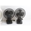 Image 2 : (2) Garrison Desk Fans and Floor Fan - Tested