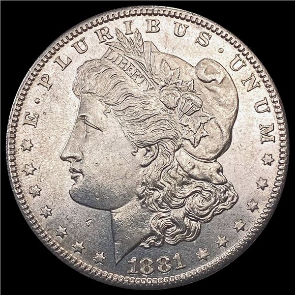 1881-S PL Morgan Silver Dollar UNCIRCULATED