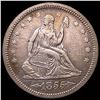 Image 1 : 1855 Arrows Seated Liberty Quarter NEARLY UNCIRCULATED