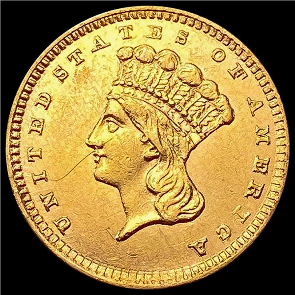 1857 Rare Gold Dollar UNCIRCULATED