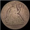 Image 1 : 1860 Seated Liberty Half Dollar NICELY CIRCULATED