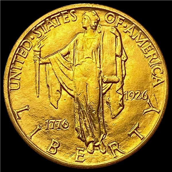 1926 Sesquincentennial $2.50 Gold Quarter Eagle UNCIRCULATED