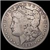 Image 1 : 1893-CC Morgan Silver Dollar NICELY CIRCULATED