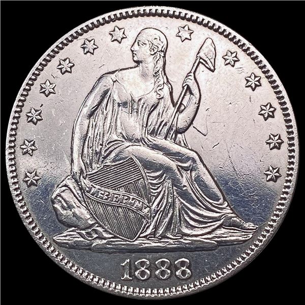 1888 Seated Liberty Half Dollar UNCIRCULATED