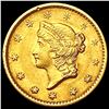 Image 1 : 1852 Rare Gold Dollar UNCIRCULATED