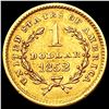 Image 2 : 1852 Rare Gold Dollar UNCIRCULATED