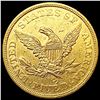 Image 2 : 1844 $5 Gold Half Eagle CHOICE AU