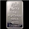 Image 2 : ND PAMP 1g Platinum Bar HIGH GRADE