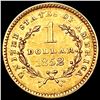 Image 2 : 1852 Rare Gold Dollar UNCIRCULATED