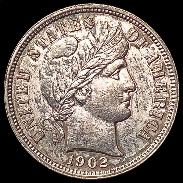 1902-O Barber Dime CLOSELY UNCIRCULATED