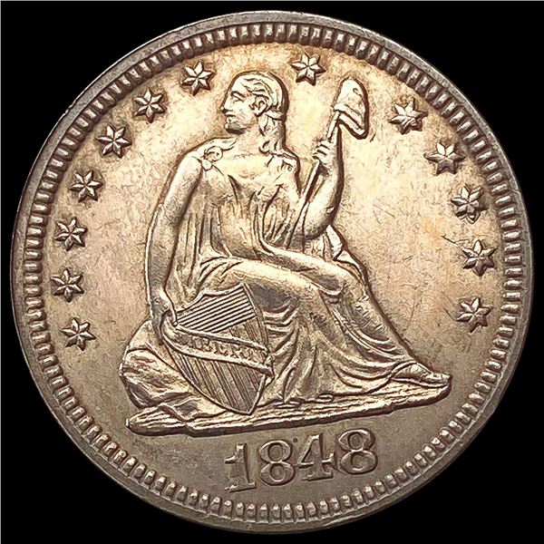 1848 Seated Liberty Quarter UNCIRCULATED