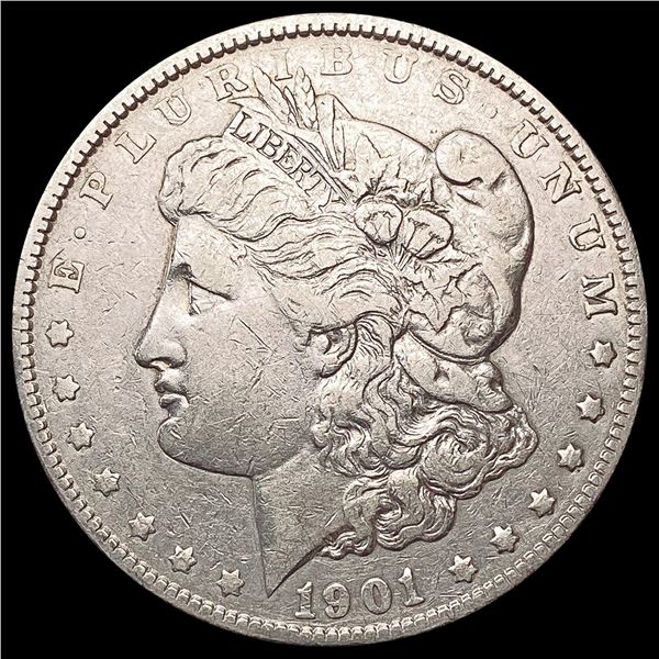 1901 Morgan Silver Dollar NEARLY UNCIRCULATED