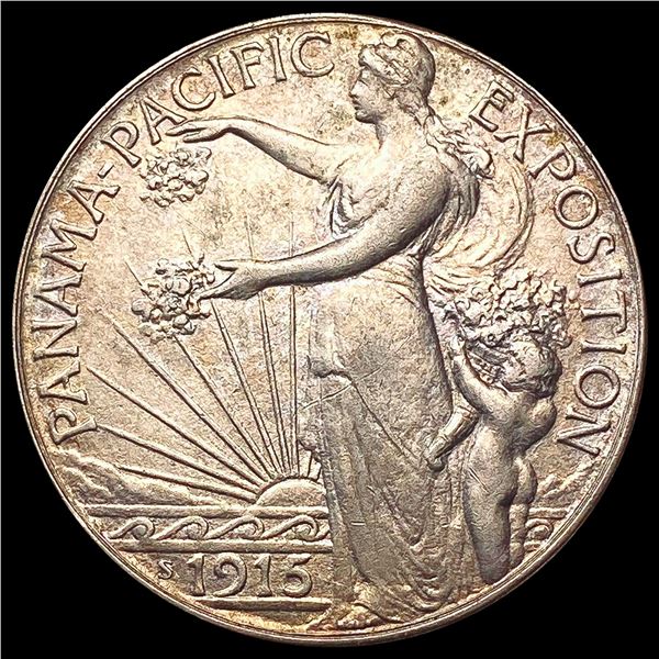 1915-S Panama-Pacific Half Dollar CLOSELY UNCIRCULATED