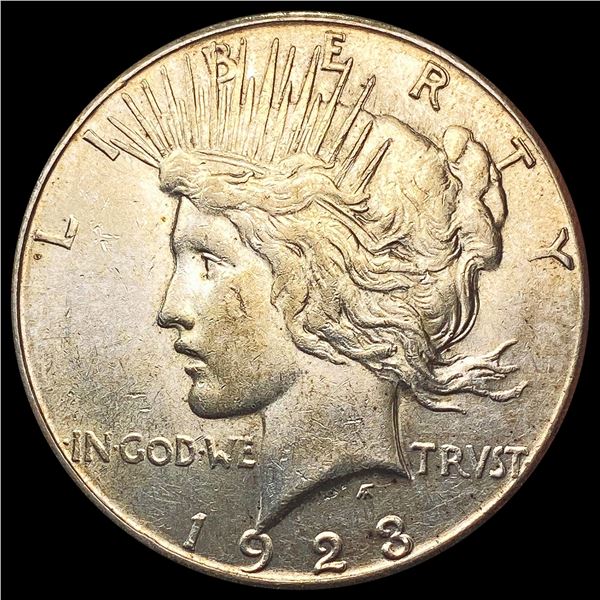 1923-S Silver Peace Dollar CLOSELY UNCIRCULATED