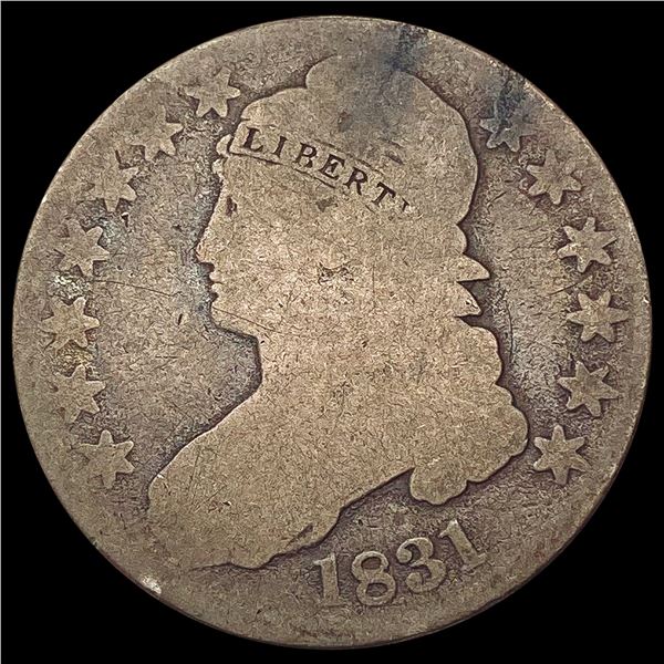 1831 Capped Bust Half Dollar NICELY CIRCULATED
