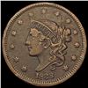 Image 1 : 1838 Coronet Head Large Cent LIGHTLY CIRCULATED