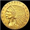 Image 1 : 1910 $2.50 Gold Quarter Eagle UNCIRCULATED