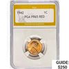 Image 1 : 1942 Wheat Cent PGA PR65 RED