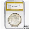 Image 1 : 1890 Morgan Silver Dollar PGA MS65