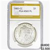 Image 1 : 1883-CC Morgan Silver Dollar PGA MS65 PL