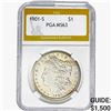 Image 1 : 1901-S Morgan Silver Dollar PGA MS63