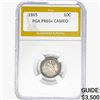 Image 1 : 1865 Seated Liberty Dime PGA PR65+ CAMEO