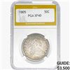 Image 1 : 1805 Draped Bust Half Dollar PGA XF40