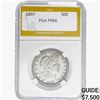 Image 1 : 1897 Barber Half Dollar PGA PR66