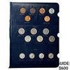 Image 1 : 1864-2000 U.S. Type Set Album 1C-$1 [50 coins]