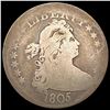 Image 1 : 1805 Draped Bust Quarter NICELY CIRCULATED