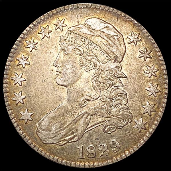 1829 Capped Bust Half Dollar CLOSELY UNCIRCULATED