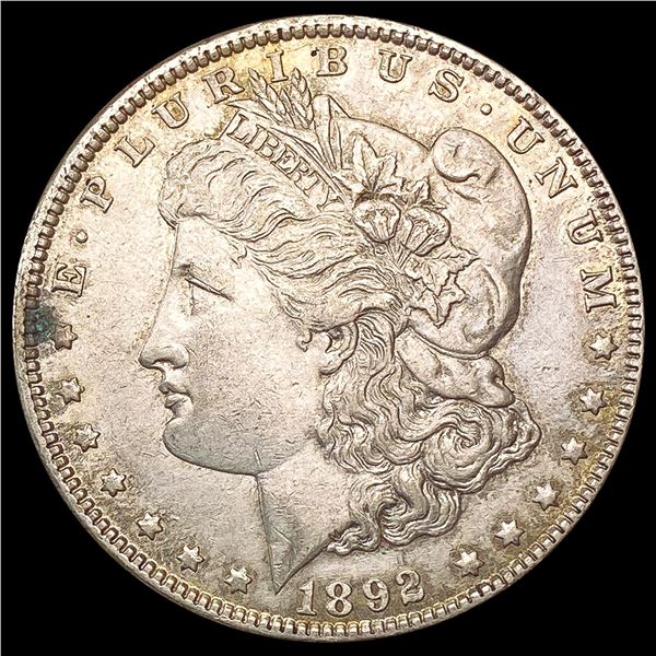 1892 Morgan Silver Dollar CLOSELY UNCIRCULATED