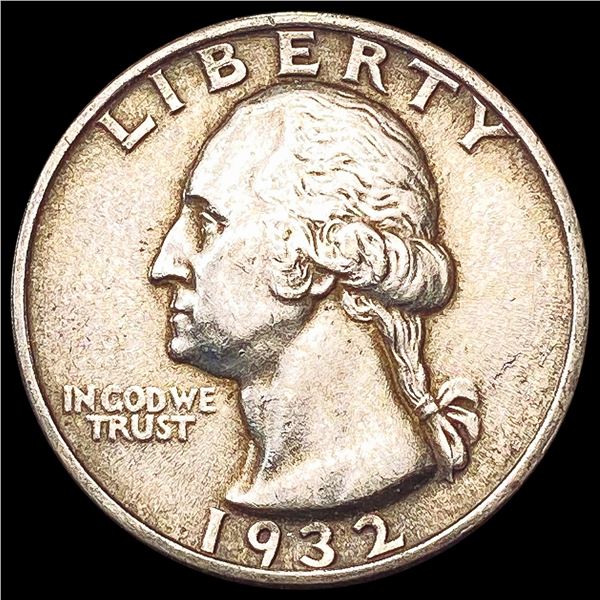 1932 Washington Silver Quarter CHOICE AU