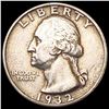Image 1 : 1932 Washington Silver Quarter CHOICE AU