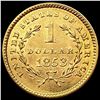 Image 2 : 1853 Rare Gold Dollar UNCIRCULATED