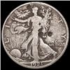 Image 1 : 1921-D Walking Liberty Half Dollar NICELY CIRCULATED