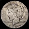 Image 1 : 1934-S Silver Peace Dollar NICELY CIRCULATED