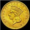 Image 1 : 1856 Rare Gold Dollar CHOICE AU