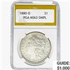 Image 1 : 1880-O Morgan Silver Dollar PGA MS63 DMPL