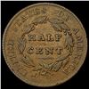 Image 2 : 1825 Classic Head Half Cent CLOSELY UNCIRCULATED