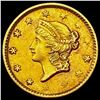 Image 1 : 1853 Rare Gold Dollar UNCIRCULATED