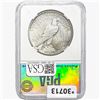 Image 2 : 1921 Silver Peace Dollar PGA MS63 HR