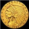 Image 1 : 1927 $2.50 Gold Quarter Eagle CLOSELY UNCIRCULATED