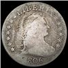 Image 1 : 1806 Draped Bust Quarter NICELY CIRCULATED