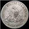 Image 2 : 1844 Seated Liberty Half Dollar LIGHTLY CIRCULATED