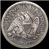 Image 2 : 1853 ARROWS Seated Liberty Quarter LIGHTLY CIRCULATED