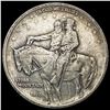 1925 Stone Mountain Half Dollar NEARLY UNCIRCULATED