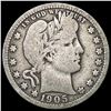 1905-O Barber Quarter NICELY CIRCULATED